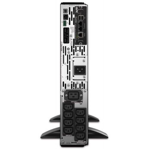 APC - Onduleur - 2.7 kW - 3000 VA - Ethernet 10/100, RS-232, USB - connecteurs de sortie : 9 - 2U - avec APC UPS Network Management Card AP9631