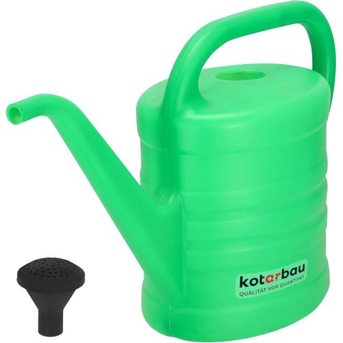Arrosoir ovale de 2,5 l-En plastique durable-Pour arroser les fleurs-Avec douchette-Système d'irrigation-Pour l'intérieur et l'extérieur