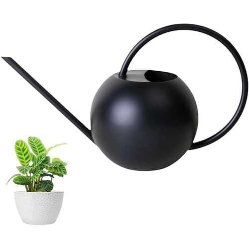 Arrosoir en Acier Inoxydable,400 ML Arrosoir Jardin Metal Petit Arrosoir à Long Bec Arrosoir Plante d'Intérieur Arrosoir Bec Fin Long Arrosoir Metal Petit Arrosoir Plante Arrosoir en Métal
