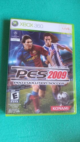 Pes Pro Evolution Soccer 2009 Xbox 360 Import Us Americain