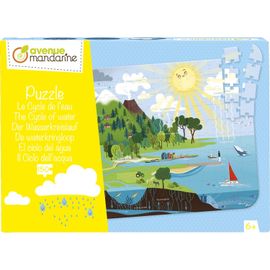 Puzzle - Educatif - 150 pièces - Enfant dès 6 ans - Apprendre le cycle de l'eau