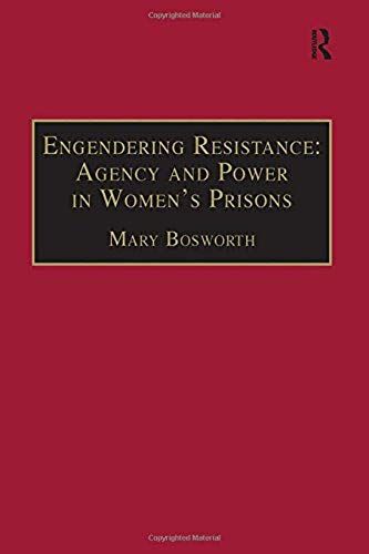 Engendering Resistance: Agency And Power In Women's Prisons (New Advances In Crime And Social Harm)
