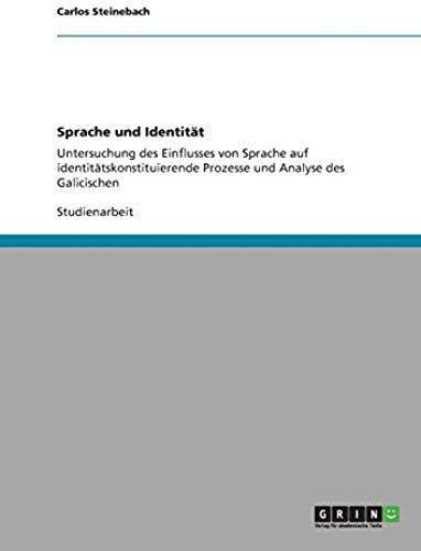 Sprache Und Identität