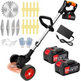 BUXTRADE - DÉBROUSSAILLEUSE A BATTERIE ELECTRIQUE 12V - COUPE BORDURE SANS FIL