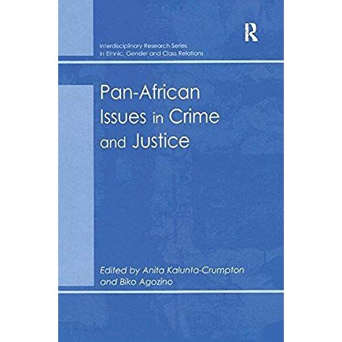 Pan-African Issues In Crime And Justice