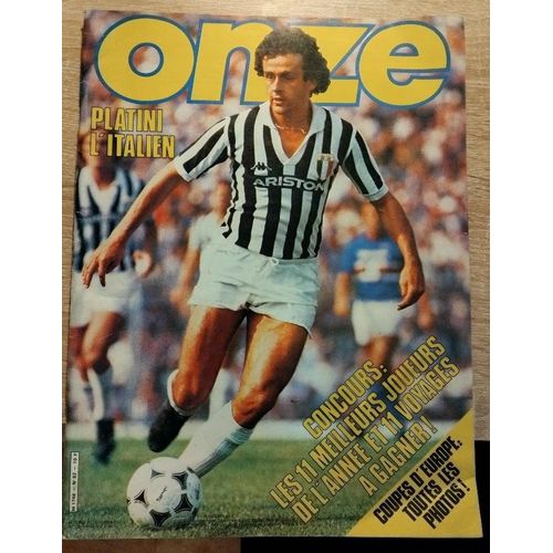 Onze Magazine - Numéro 82 - Platini L'Italien