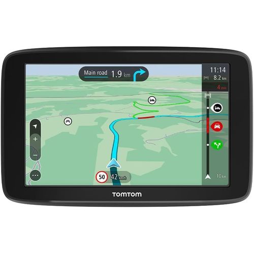 NouvelHorizonstore-GPS Voiture GO Classic, 5 Pouces, Info Trafic, Essai des Alertes de Zones de Danger, Cartes EU, Mise ¿¿ Jour Via WiFi, Fixation Reversible Int¿¿gr¿¿e Noir