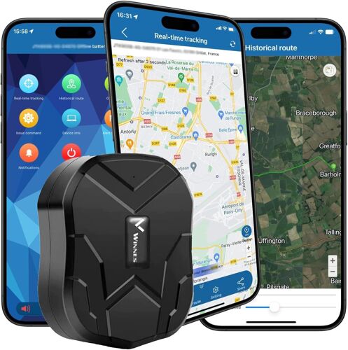 VornixorSarlshop-Traceur GPS Voiture 4G TK905B Suivi en Temps Réel Tracker sans Limitation de Distance Localisateur GPS avec Alarme de Vibration pour Antivol