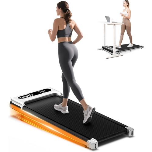Asfasfq-Tapis De Course Avec Inclinaison, Tapis De Marche, Tapis De Course Pour La Maison Avec Inclinaison, 1-6 Km/H, Tapis De Marche Pour La Maison Et Le Bureau, Avec Affichage Led Et Télécommande