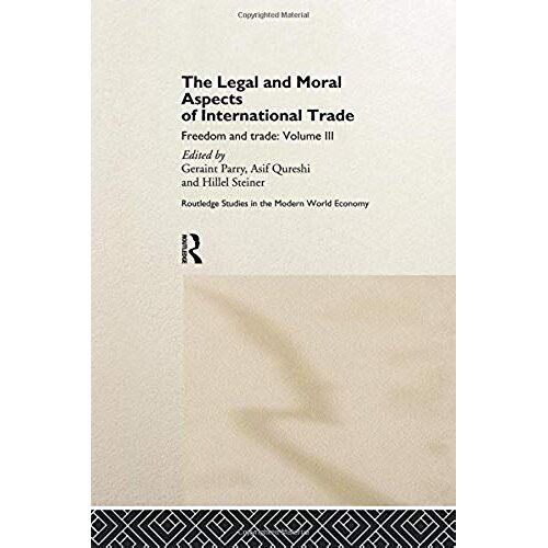 The Legal And Moral Aspects Of International Trade