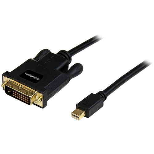 StarTech.com Adaptateur Mini DisplayPort¿¢ vers DVI - Cble Mini DP / DVI-D Vidéo 1080p jusqu'à  1920x1200 - Noir - 91cm