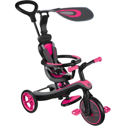 Subzonal-Tricycle Explorer 4 En 1 - Tricycle Évolutif Et Draisienne Pour Les Tout-Petits De 10 Mois À 5 Ans - Version 1 - Rose