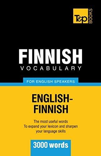 Taranov, A: Finnish Vocabulary For English Speakers - 3000 W