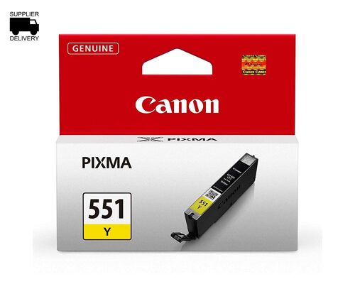 Canon CLI-551 Cartouche Y Jaune (Emballage carton)