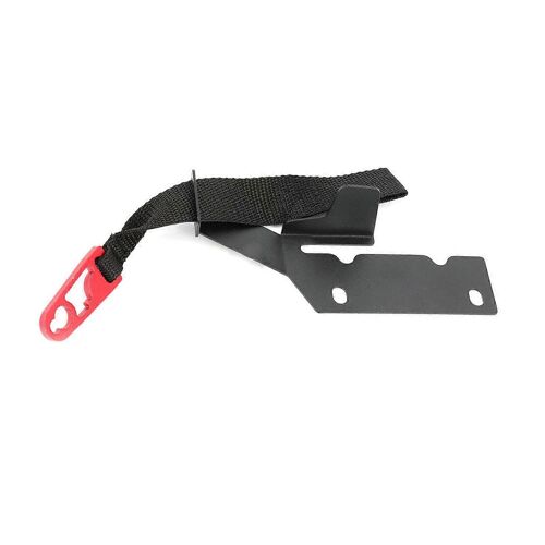 Pour 2009-2022 Ford F150 F250 F350 Kit De Déverrouillage Rapide Du Siège Arrière Sangle Noire
