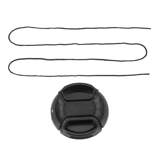 Capuchon d'objectif frontal Univeral 49mm Center Pinch pour appareil photo reflex numérique DS