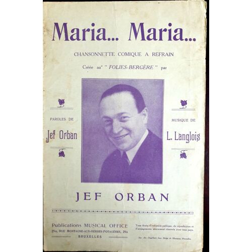Maria ... Maria ....