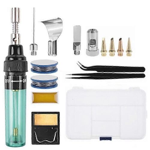 3 en 1 Fer à souder au gaz professionnel Soudage au gaz butane Stylo de soudage pour soudage léger Réparation du soudage à l'étain js