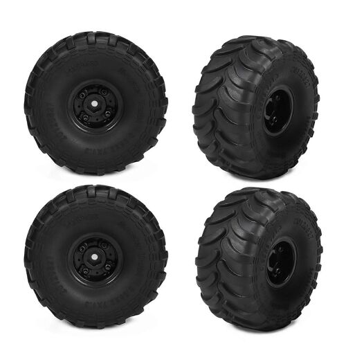 4PC RC voiture camion 1.0 jantes pneus pour 1/24 SCX24 FMS FCX24 AX24 69 * 33mm