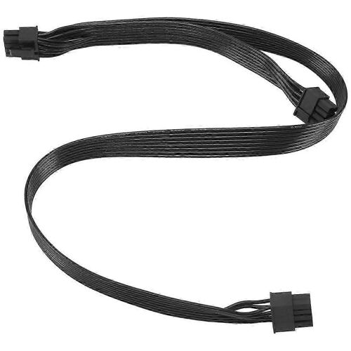ATX CPU 8-Pin Male to Dual PCIe 8-Pin (6+2) Male Power Supply Cable for Corsair Modular Power Supply RM/HX/CX-M js