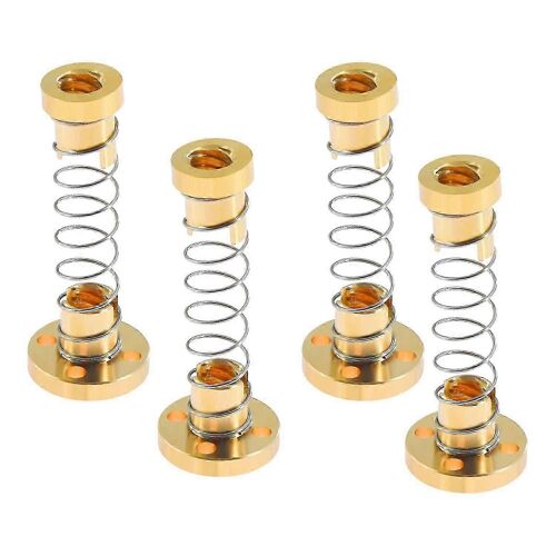 T8 Écrou à ressort anti-jeu Écrou d'élimination de l'espace pour vis mères à tige filetée de 8 mm (paquet de JP