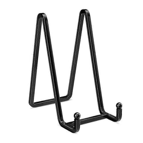 Supports de plaque de 6 pouces pour présentoir Cadre en métal Support de table, plaque décorative, livre, chevalet photo DS