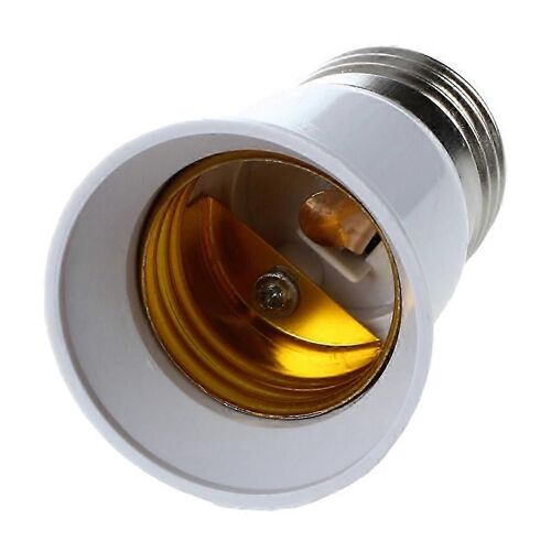 E27 à E27 Porte-ampoule Argent Blanc Adaptateur Rallonge JP