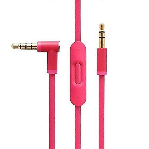 Replacement Audio Cable with in Line Mic Control for By Headphone Solo/Studio/Pro/Detox/Wireless Pi DS