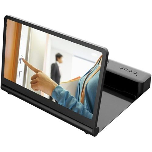 Stock Lider-Loupe D'Écran, Amplificateur D'Écran Mobile Avec Haut-Parleurs Bluetooth, Écran D'Amplificateur De Téléphone Adapté Pour Regarder Des Films Et Des Vidéos Sur Un Smartphone[Z1200]