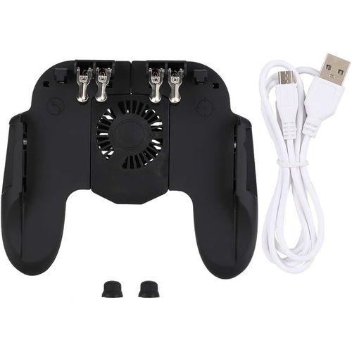 Contrôleur De Jeu Pour Téléphone, Contrôleur De Jeu Mobile Avec Ventilateur De Refroidissement, Contrôleur De Jeu Sans Fil Pour Smartphone Android, Manette De Jeu Pour Pc Windows/Ps3/Android[Z1210]