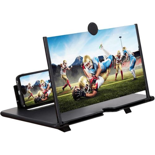 Loupe 3D Hd Pour Téléphone Portable, Agrandissement De L'Écran De Téléphone Portable, Utilisée Sur Les Téléphones Portables Pour Agrandir L'Écran Pour Améliorer Les Effets De Film, Vidéo Et [Z664]