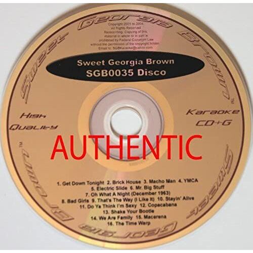 Sgb035 (Karaoke Cd&g)