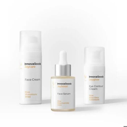 Pack Hydratation Visage Rice Innovagoods Coffret Produits Hygiene Corps - Coffret Produits Hygiene Visage Multicolore