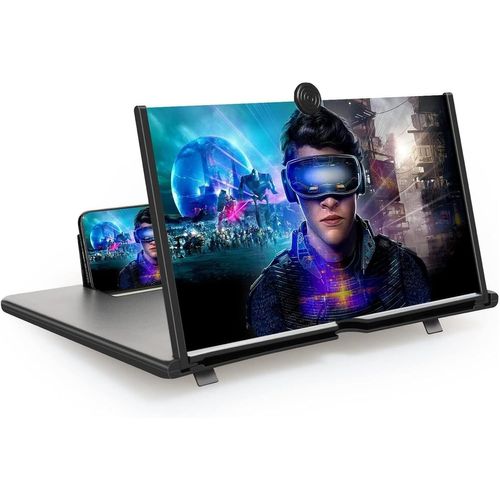 Agrandisseur Ecran Telephone,18 Pouces Loupe Ecran Telephone, Hd Amplificateur Ecran Telephone Portable,Pour Regarder Des Vidéos De Cinéma Sur Tous Les Smartphones[Z786]