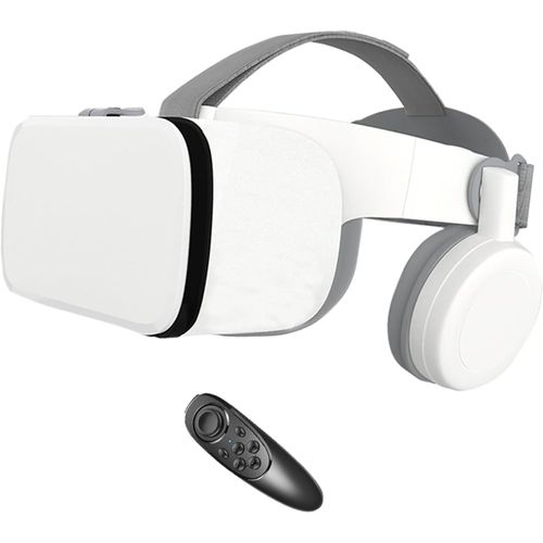 Casque Vr - Lunettes De Réalité Virtuelle 3D Avec Casque Bluetooth, Casque De Réalité Virtuelle, Casque Vr Pour Enfants, Compatible Avec Ios/Android Pour Films Et Jeux[Z799]