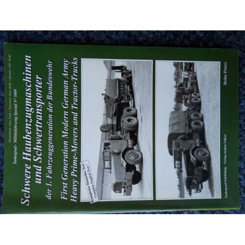 Tankograd Militärfahrzeug Sepzial N°5009-Schwere Haubenzugmaschinen Und Schwertransporter