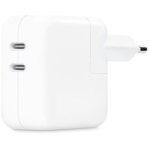 Apple Adaptateur secteur double port USB-C 35 W ​​​​​​​- MW2K3ZM/A