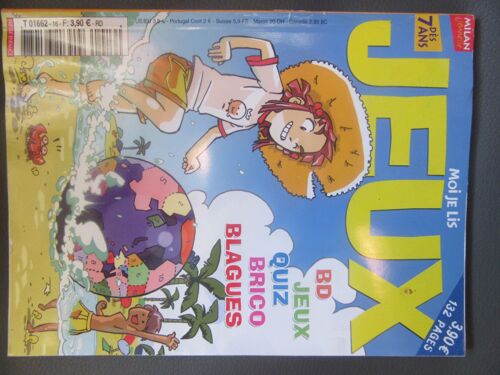 Moi Je Lis Jeux 16 : Bd Jeux Quiz Brico Blagues