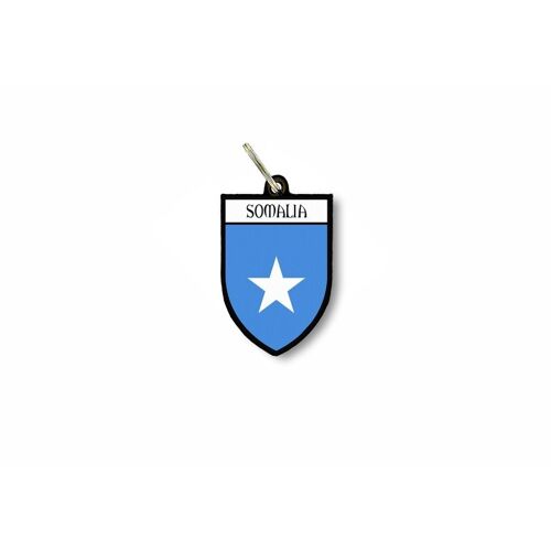 Porte Cles Clefs Cle Drapeau Collection Ville Blason Somalie Somalien