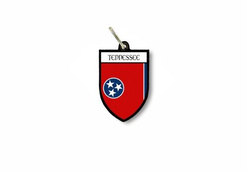 Porte Cles Clefs Cle Drapeau Collection Ville Blason Etats Usa Tennessee