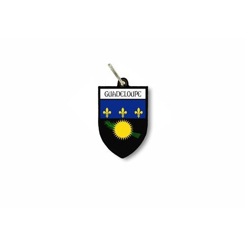 Porte Cles Clefs Cle Drapeau Collection Ville Blason Guadeloupe Gwada