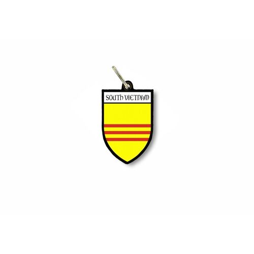 Porte Cles Clefs Cle Drapeau Collection Ville Blason Vietnam Du Sud
