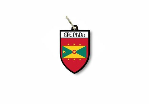 Porte Cles Clefs Cle Drapeau Collection Ville Blason Grenade