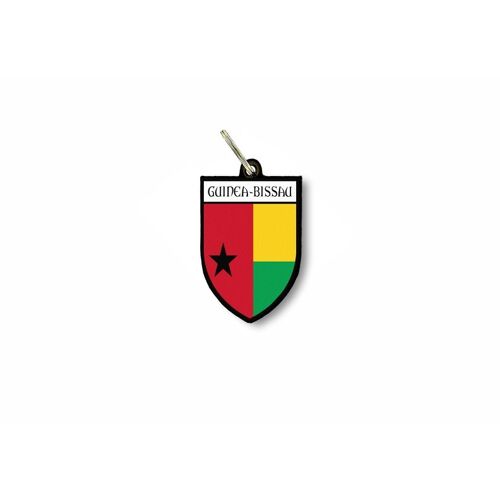 Porte Cles Clefs Cle Drapeau Collection Ville Blason Guinee Bissau