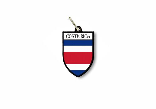 Porte Cles Clefs Cle Drapeau Collection Ville Blason Costa Rica