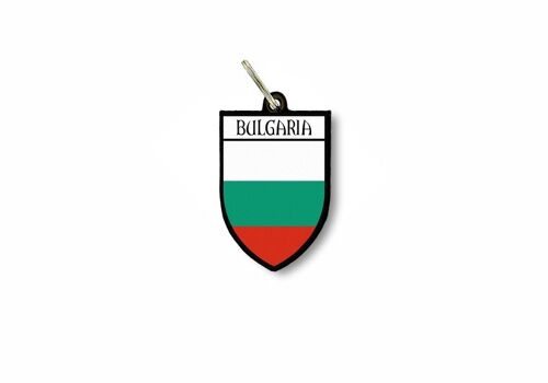 Porte Cles Clefs Cle Drapeau Collection Ville Blason Bulgarie Bulgare