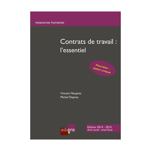 Contrats De Travail : L'essentiel