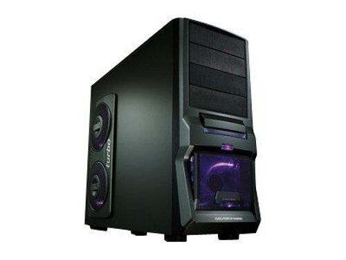 MS-Tech CA-0300 Stingray NG - Tour - ATX - pas d'alimentation - métal de vrai pistolet - USB/Audio/E-SATA