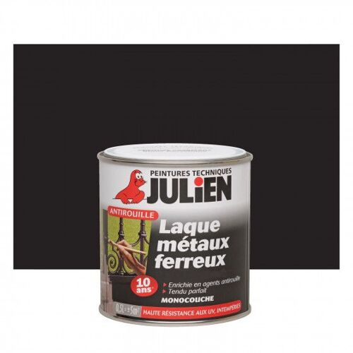JULIEN Laque Métaux Ferreux Noir Satin 2,5 L