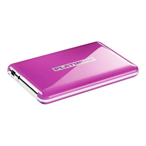 BestMedia Platinum MyDrive - Disque dur - 1 To - externe (portable) - 2.5" - USB 2.0 - 5400 tours/min - mémoire tampon : 8 Mo - violet